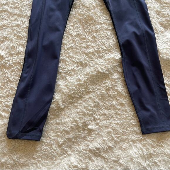 Fabletics High-Waisted Motion365 Spin 7/8  Dark Grey Black Mesh Size XXS - Picture 3 of 8